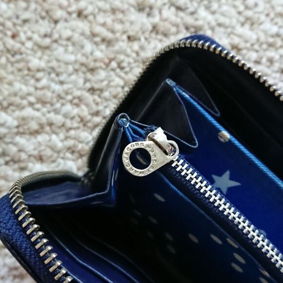 Marc by Marc Jacobs Large Wallet/Clutch in navy - Picture 9 of 15